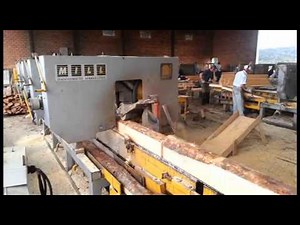 Automatic Sawmill To Cut Pine