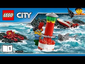 LEGO instructions - City - Coast Guard - 60167 - Coast Guard Headquarters (Book 1)