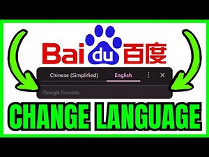 How To CHANGE LANGUAGE In Baidu (QUICK & EASY) 2026