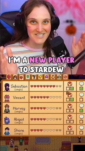 Romancing Sebastian is my favourite pastime 😊 #stardewvalley