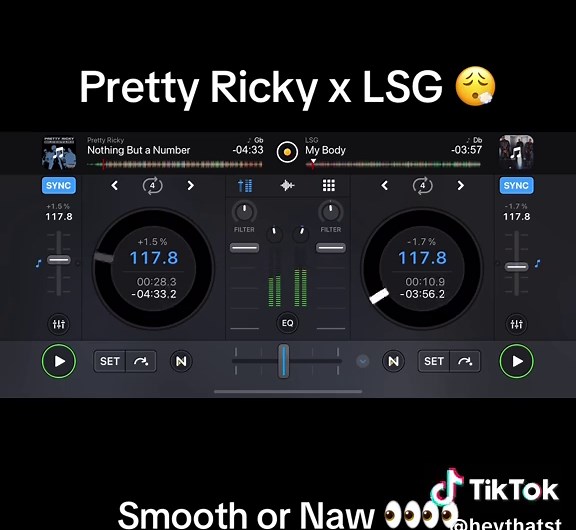 #djayapp #djmix #transition #fyp #prettyricky Rate 1-10👀👀? | Transitions