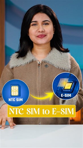 34K views · 6.1K reactions | This is how you can convert your existing physical SIM Card into ESIM! Tell me if you like a similar video on Ncell as well in the comments! . . . . . #ntcsim #ntcesim #gadgetbytenepali #techreel #pratimaadhikary | Gadgetbyte | Facebook