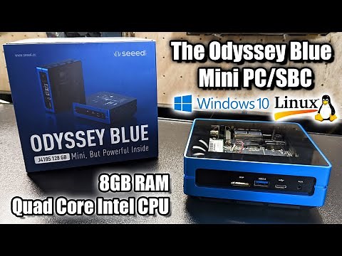The Odyssey Blue Mini PC - J4105 Windows 10 Mini PC/SBC Review