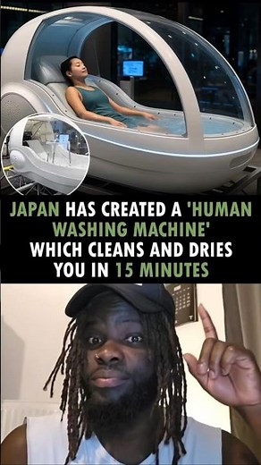 🚨 Human Washing Machine" can wash and dry the entire body in just 15 minutes while monitoring .#news