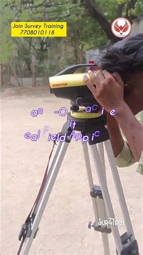 Land Survey Training: 5-Day Camp at S.I.T Madurai | Digital Auto Level Mastery by Sur4tech