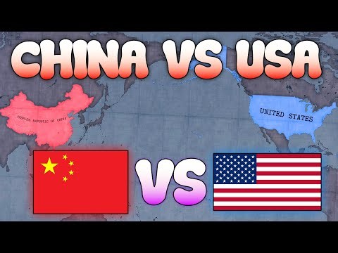 China Vs USA 2025 - HOI4 Timelaspe