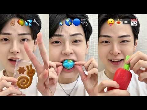 Best "Seungbini" Korean ASMR Compilation || Emoji Food Challenge #173