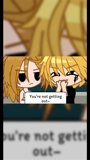 You're not getting out~😈 #gacha #gachaclub #gachaskit