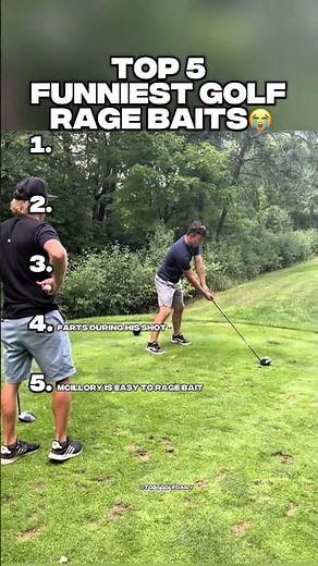 Top 5 Funniest Golf Rage Baits! 😂 #golf #golflife #golfswing #golfer #golfing #golfcourse #pga