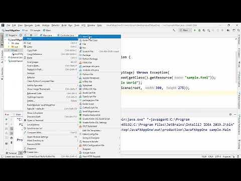Introduction to JavaFX | First Sample Application