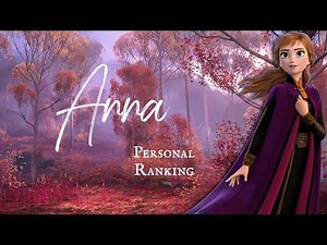 Personal Ranking | Anna (48 Voices from "Frozen 2")