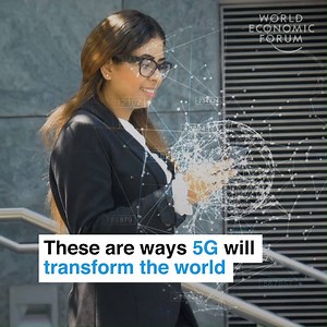 From air quality to medical supplies. Learn more about 5G: https://wef.ch/2DqWk7v | World Economic Forum