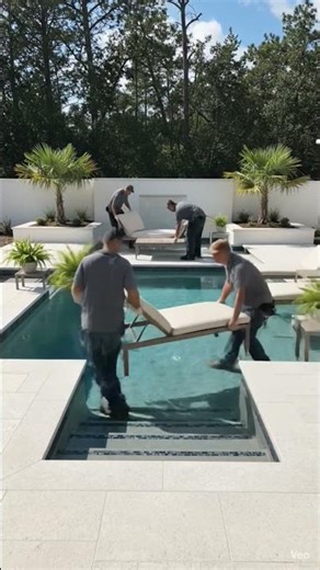 swimming pool cleaning