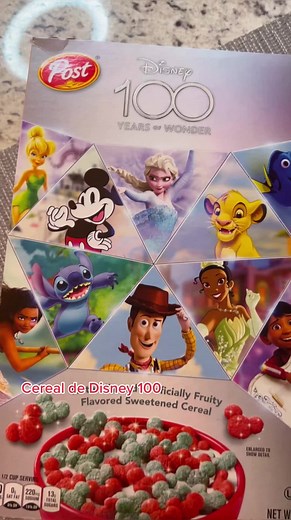 Cereal de Disney 100: Un Sabor Para Celebrar