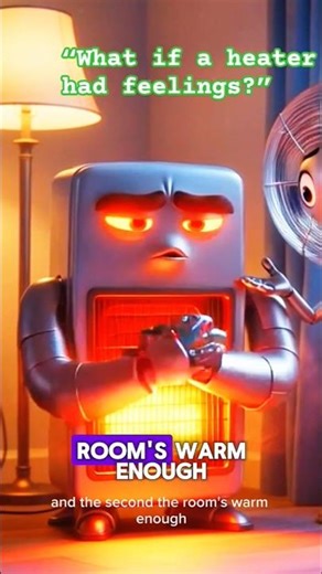The Heater Is Tired of Being Used & Ignored 😔🔥 | Object Maker Story #heater #angryheater #animation