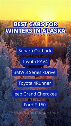 Alaskans know: not every car can handle winter. These 6? No problem ❄️ Which one’s your pick for Alaska winters? #WinterReady #DeltaCarConnection #UsedCarsAlaska | Delta Car Connection | Facebook