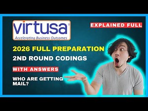 Stage 2 exam next week😲 #Virtusa Coding Questions | Virtusa Online Assessment Test 2025 | Tekno UF |
