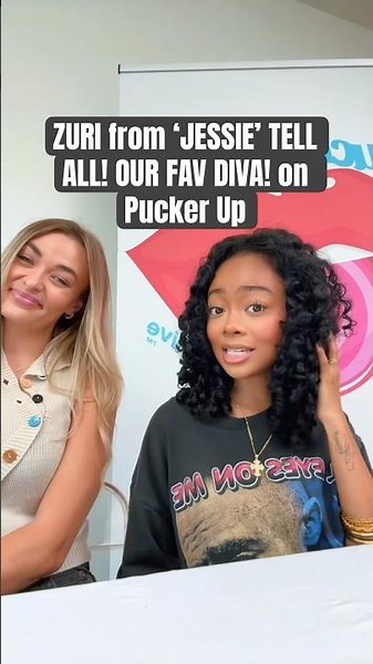 ZURI from ‘JESSIE’ TELL ALL ! OUR FAV DIVA! on Pucker Up #skaijackson #zuri #jessie #disneychannel