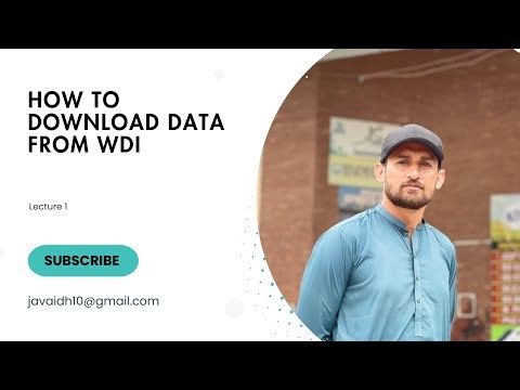 How to Download Data from World Development Indicators (WDI) | Step-by-Step Guide