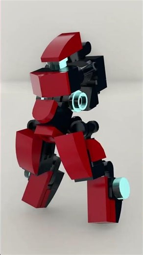 how to assemble a small lego mech #bulding #shortvideo #lego #letsplay