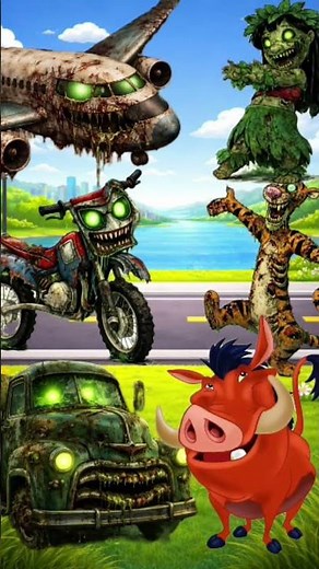 Zombie Transformation | AI Monster Evolution #zombie #zombieworld #automobile #aianimation