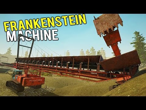 THE NEW FRANKENSTEIN MACHINE! Largest Gold Mining Machine Yet! - Gold Rush Full Release Gameplay