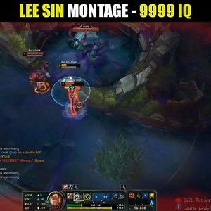592K views · 5.6K reactions | LEE SIN MONTAGE - 9999 IQ - League of Legends Cre: Youtube LOL Troller #saralol #lol #leagueoflegends | Sara LoL | Facebook