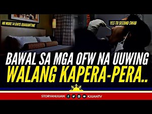 🔴 MAY BABALA ANG PHILIPPINE REDCROSS TUNGKOL SA 2nd SWABBING NA GAGAWIN PARA SA MGA RETURNING OFWS