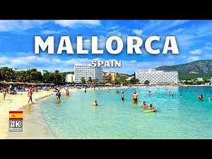 Mallorca, Spain 4k Walking Tour