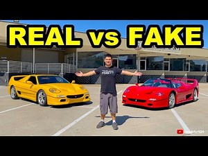 Comparing My Fake Ferrari F50 With A Real Ferrari F50 Side By Side! What Can Go Wrong?