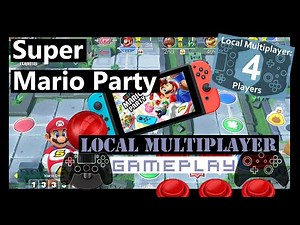 Super Mario Party 4 Player Local Multiplayer Switch - Gameplay