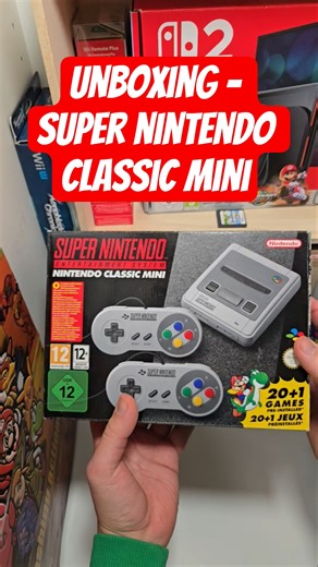 Unboxing the Super Nintendo Classic mini #snes#snesclassic #retrogaming