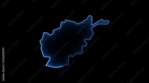 Afghanistan map showing borders, major cities, provinces, and mountain ranges.