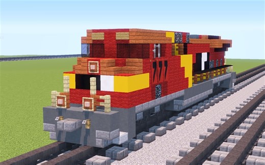 我的世界Unstoppable AWVR 777 AC4400CW 柴油机车教程