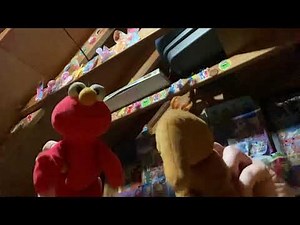 Elmo and Snuffy Sing Row Row Row Your Boat