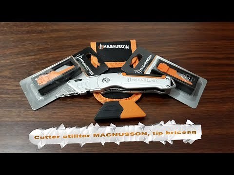 Cutter utilitar MAGNUSSON, tip briceag