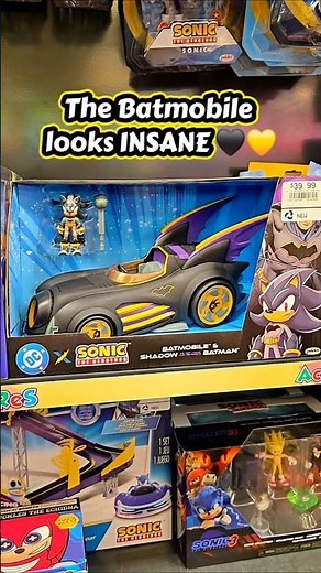 They Actually Made This?? DC x Sonic Shadow Batman Set 🦇⚡