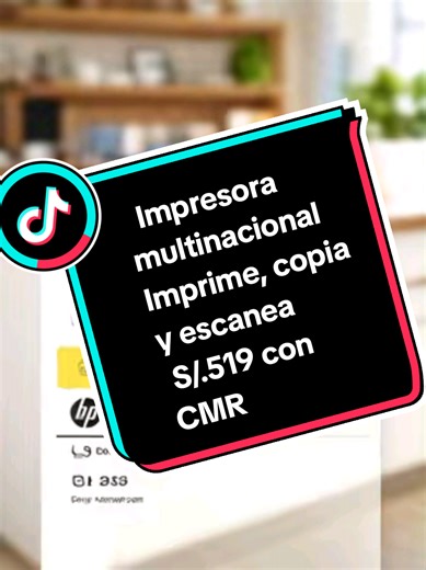 Precio con CMR S/.519 Impresora HP Smart Tank 580 ##impresorahp #hp #2026 ESPECIFICACIONES TipoImpresoras multifunción alto15.7 cm Ancho43.4 cm Criterios de SostenibilidadConsumo Eficiente de Energia Calidad de impresiónAlta resolucion Cantidad de puertos USB1ModeloHPSMARTTANK580 Compatible conIOS,Android,PC/notebook,Apple Requiere Serial NumberSi Requiere IMEINoConectividad/conexiónWifi Formato de papelCarta Cantidad de hojas100 EntradaUSB Resolución del scannerHasta 1200 x 1200 ppp Velocidad d