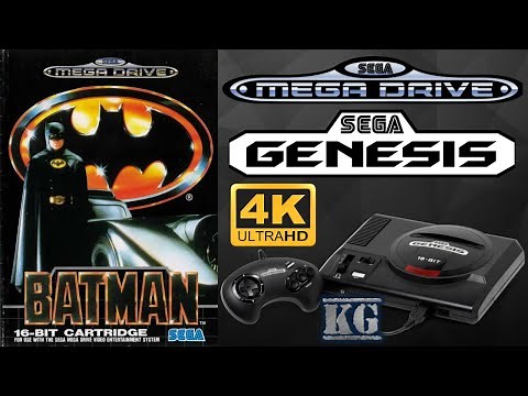 Batman: The Video Game [SEGA GENESIS / MEGA DRIVE] Gameplay Walkthrough FULL GAME [4K60ᶠᵖˢ🔴]