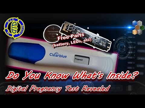 Whats Inside a Digital Pregnancy Test - Dismantling Clearblue Easy - Salvage
