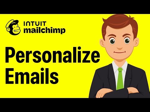 How To Personalize Mailchimp Emails With Dear First Name - Step By Step (2025 Guide)