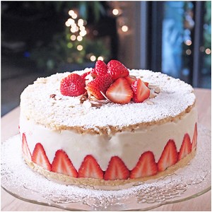 12K views · 725 reactions | How to Make the Classic French Fraisier Cake~ Vegan! | Gretchen's Vegan Bakery | Facebook