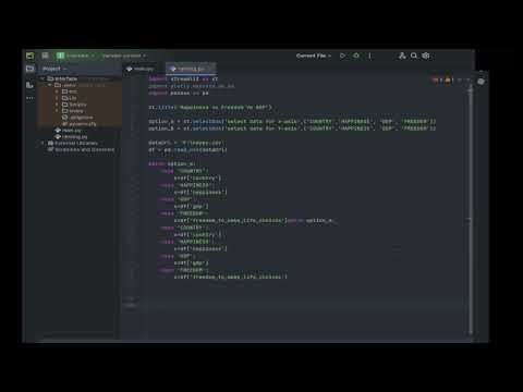 Streamlit and Plotly Data visualization