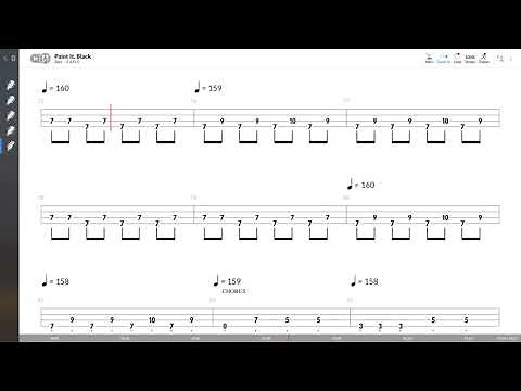 The Rolling Stones - Paint It, Black (BASS TAB PLAY ALONG)