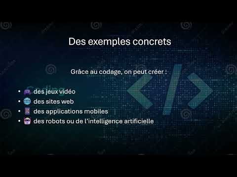 quoi faire avec le codage?