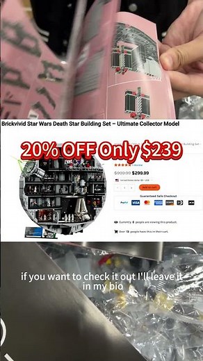 Death Star Unboxing & Build | Ultimate Collector Model #deathstar #starwarsbuild #buildingblocks