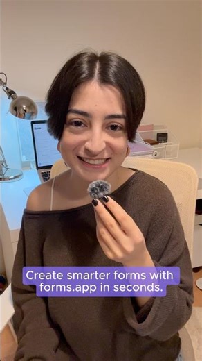 Create a form in seconds with AI 🤖Just type what you need, forms.app does the rest. #formsapp