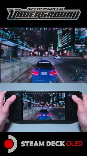 Need for Speed: Underground #steamdeckoled #gaming #needforspeedunderground #needforspeed