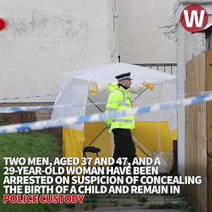 Police remain at the scene in Bridgend today after the bodies of two children were found at a house. Three people have been arrested. | WalesOnline