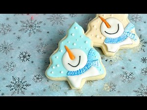 SNOWMAN COOKIES, HANIELA'S